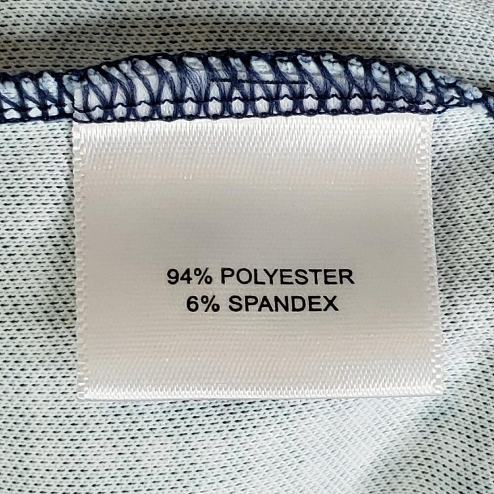 Peter Millar Shirt Summer Comfort Golf Polo Men's XL Blue Gingham SS - Picture 7 of 8